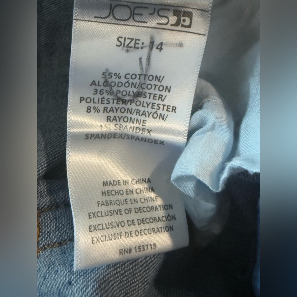 Joes Jeans. Girls Size 14. Like new! - Picture 2 of 5